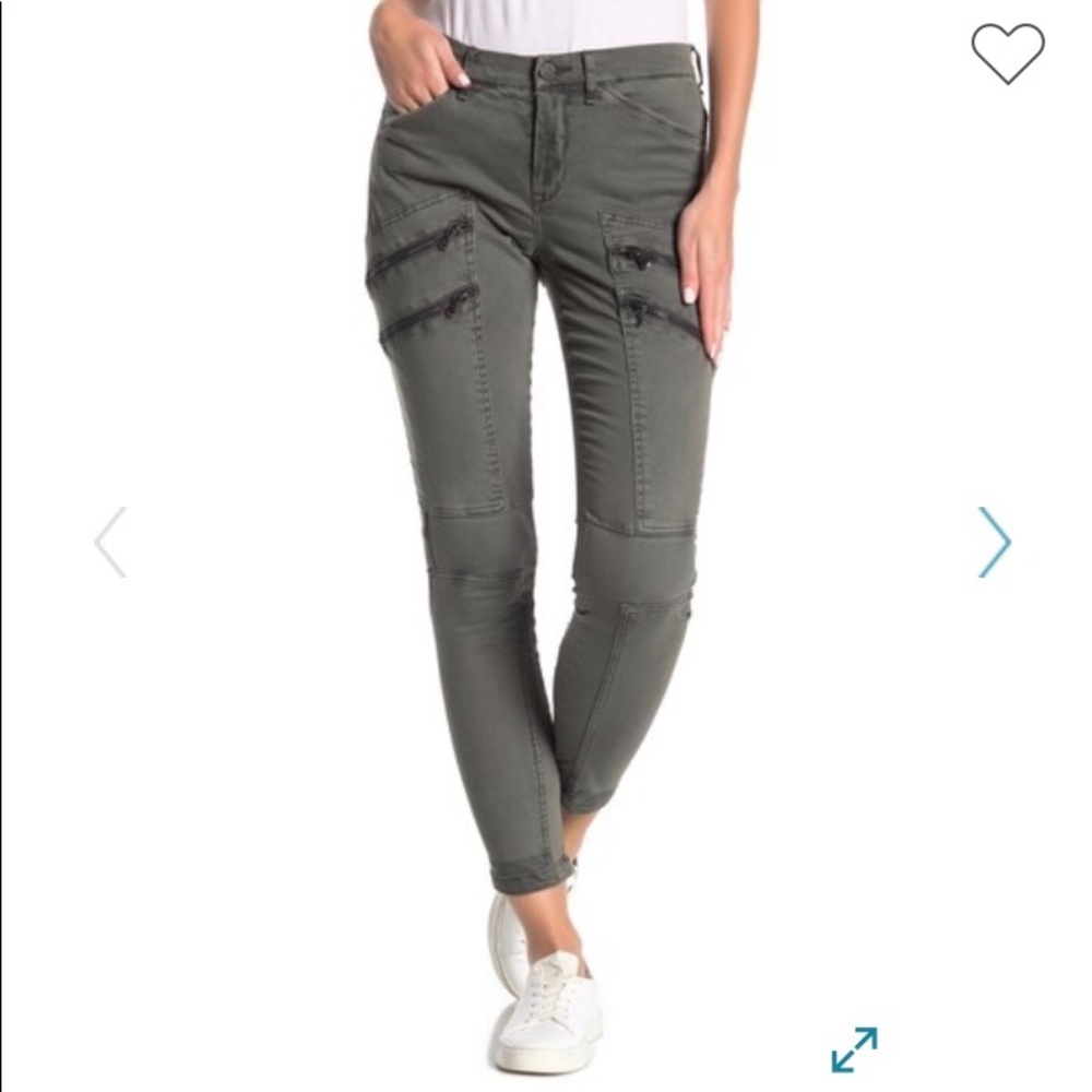 Blank NYC Cargo Pants in olive